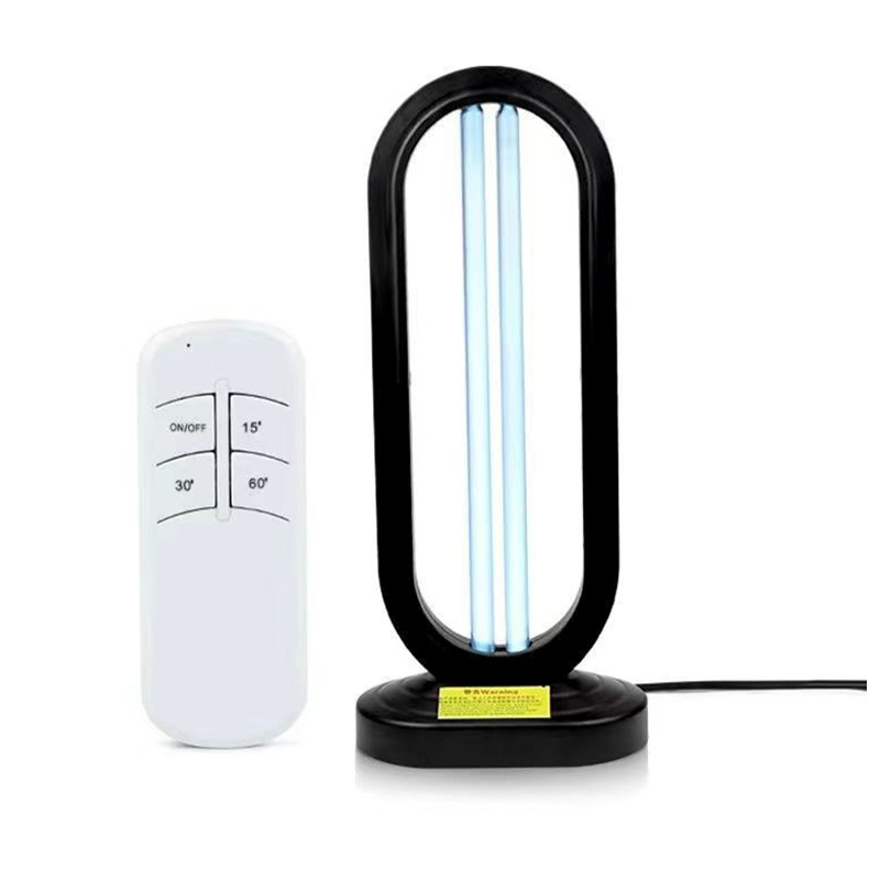 Fjärrkontroll UV bakteriedödande bordslampa