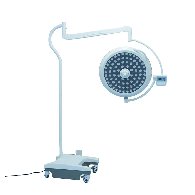 80W Single Arm Mobile Led Skugglöst kirurgiskt ljus