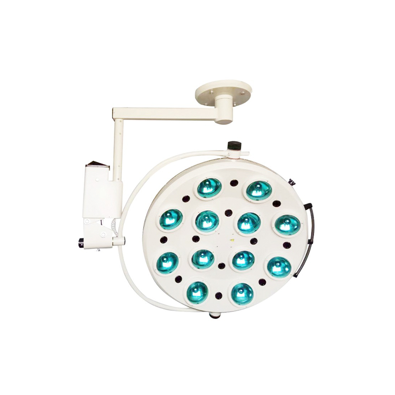 Takupphängd 12-håls halogenskugglös kirurgisk lampa Takupphängd 12-håls halogenskugglös kirurgisk lampa